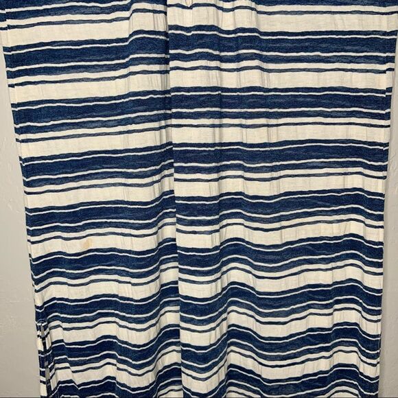 Joss Tulum Striped Blue and White Cover up Dress - Picture 8 of 12